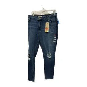 Jeans Skinny By Levis In Blue Denim, Size: 22