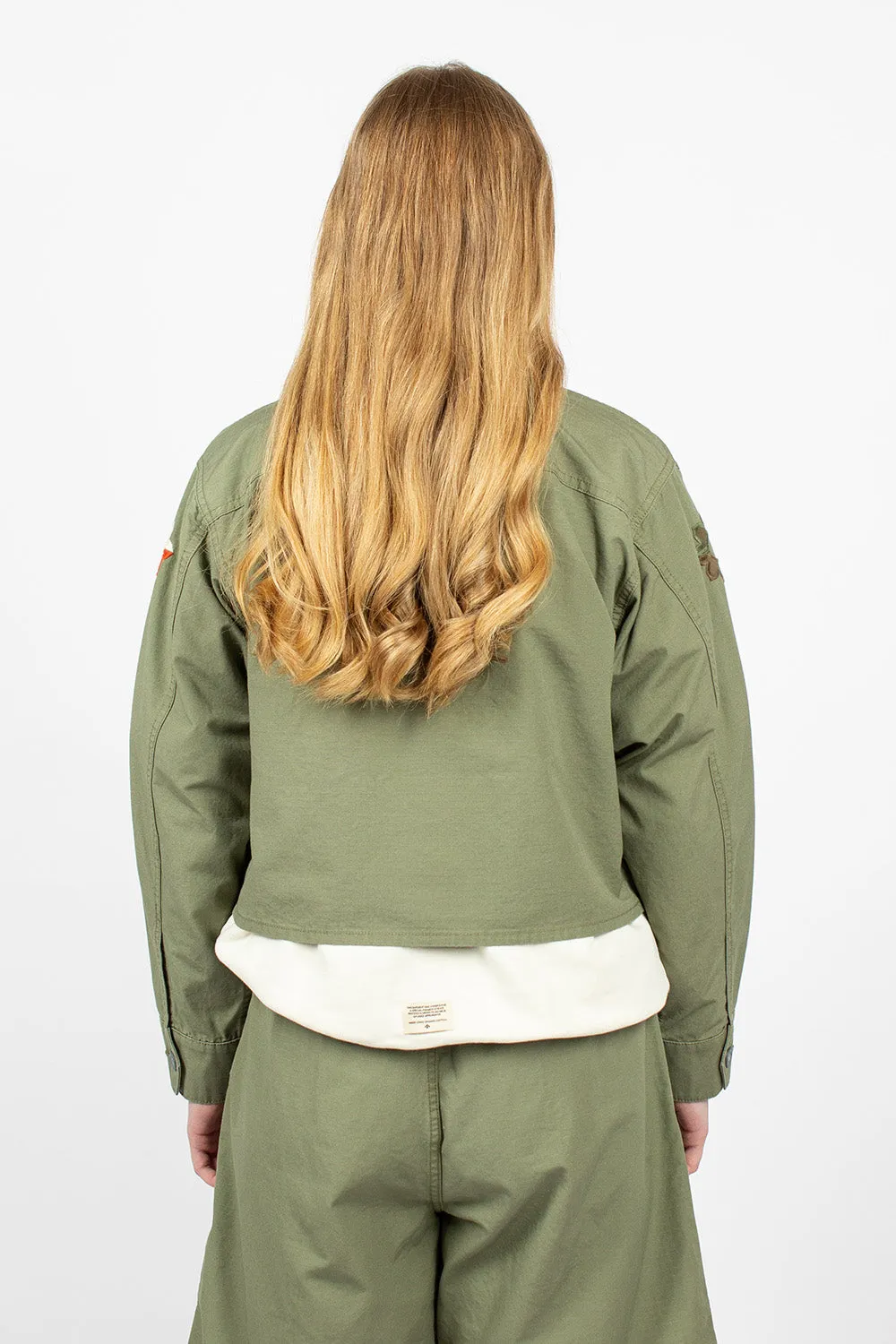 JK-50 Nam Cropped Jacket Army