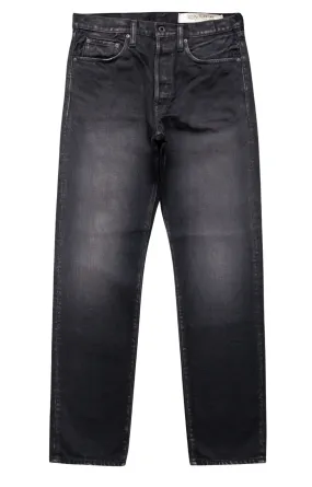 Kapital 14oz Black Denim 5P Monkey Cisco Jeans