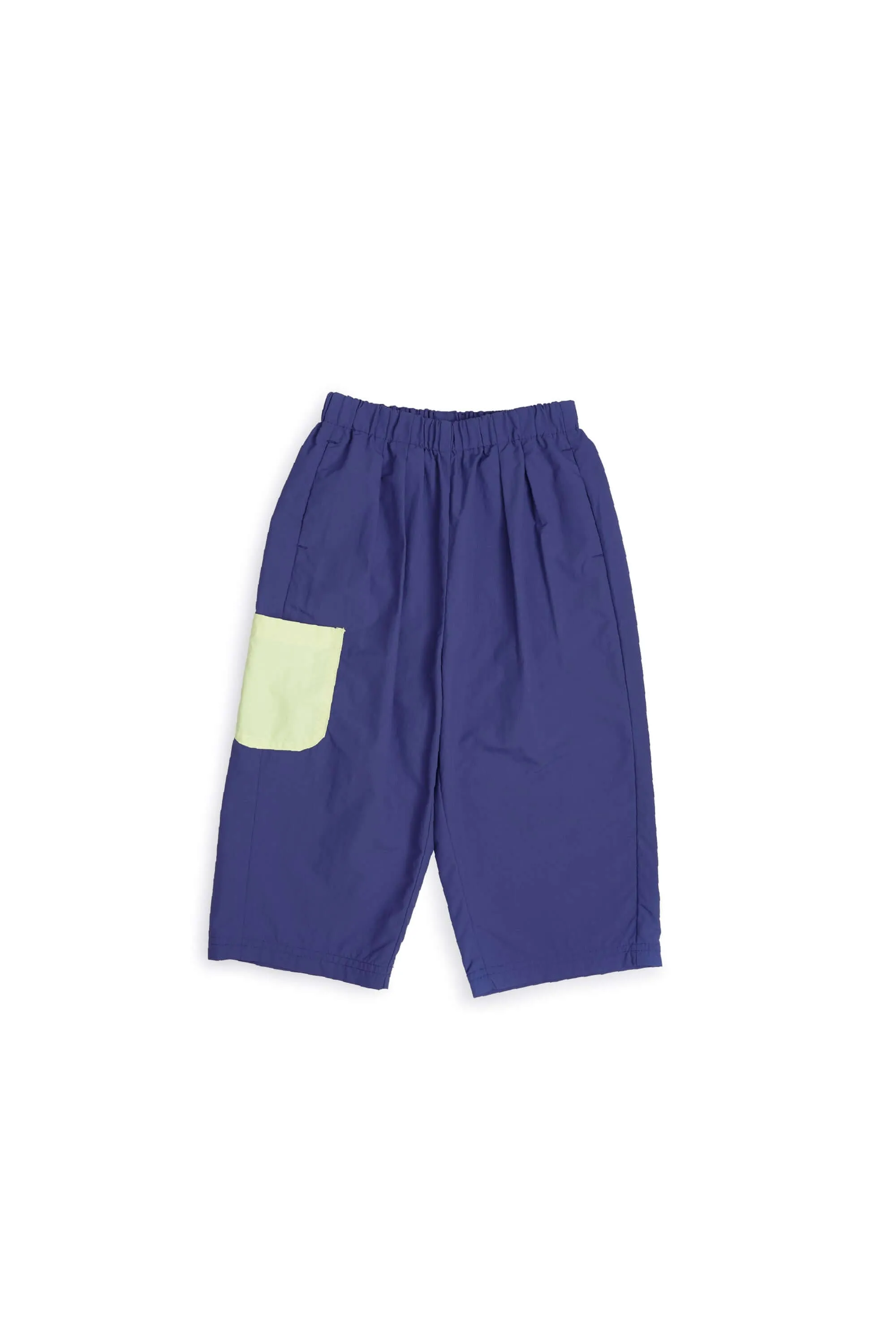 Kids Contrast Pocket Nylon Trouser