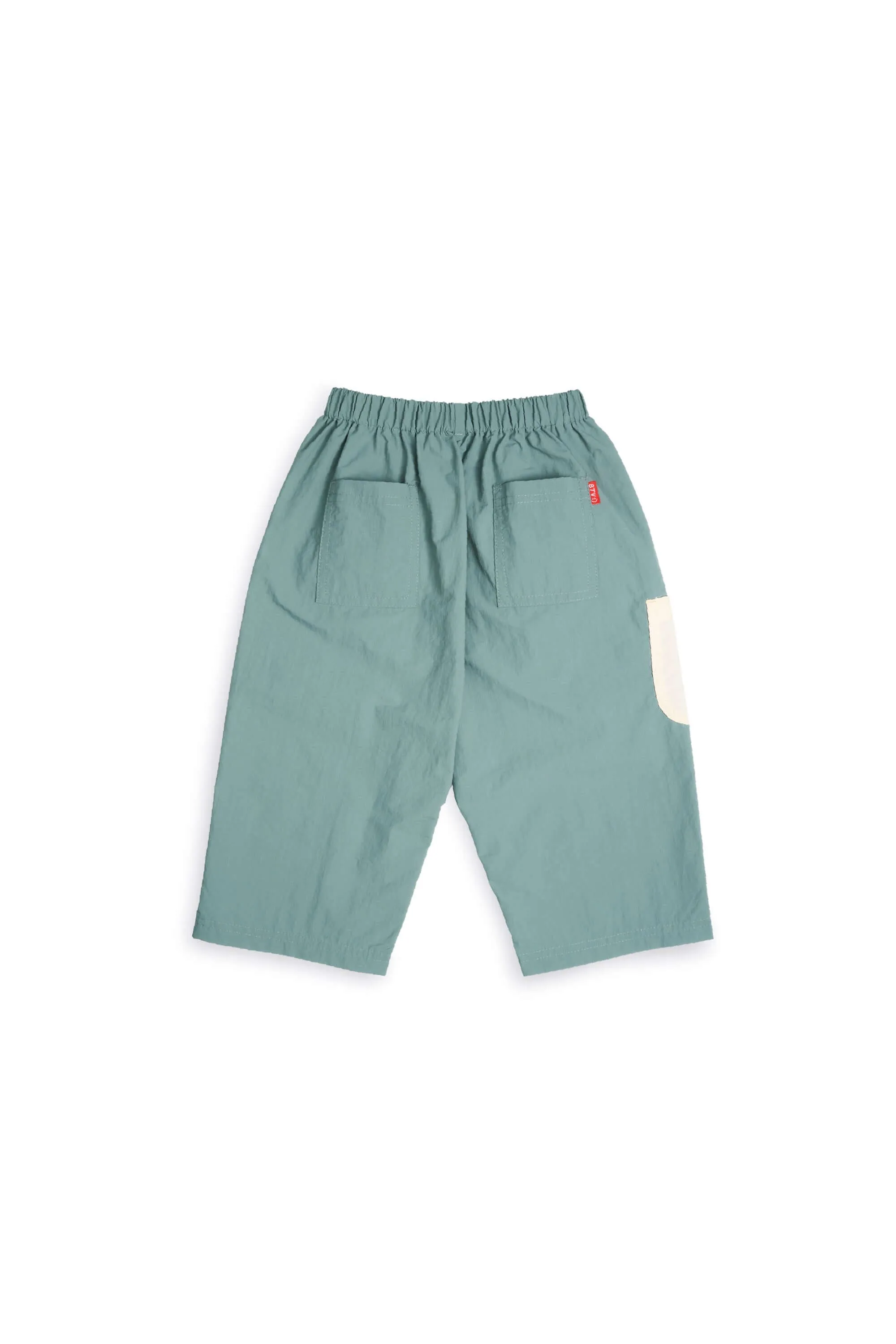 Kids Contrast Pocket Nylon Trouser