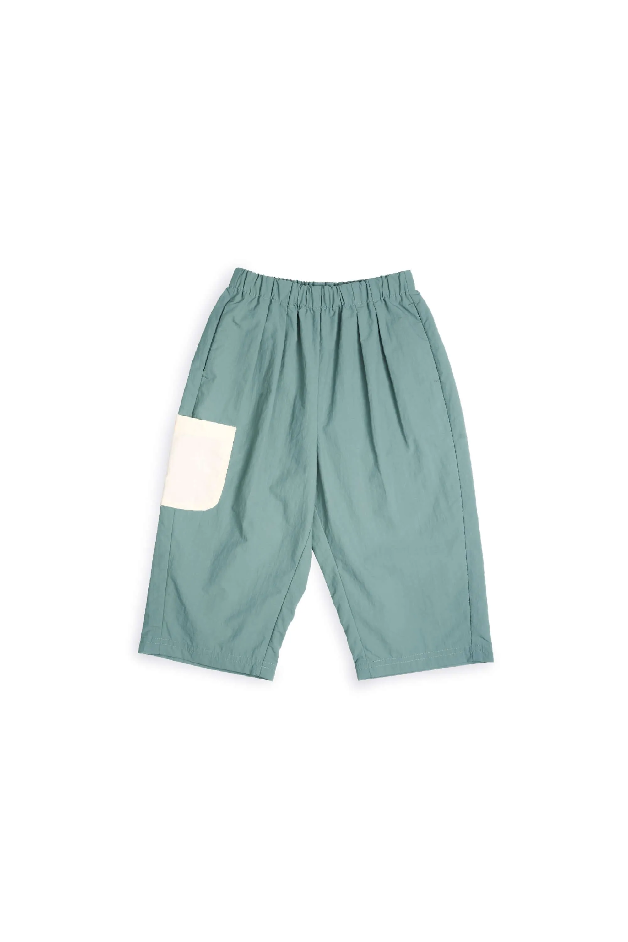 Kids Contrast Pocket Nylon Trouser