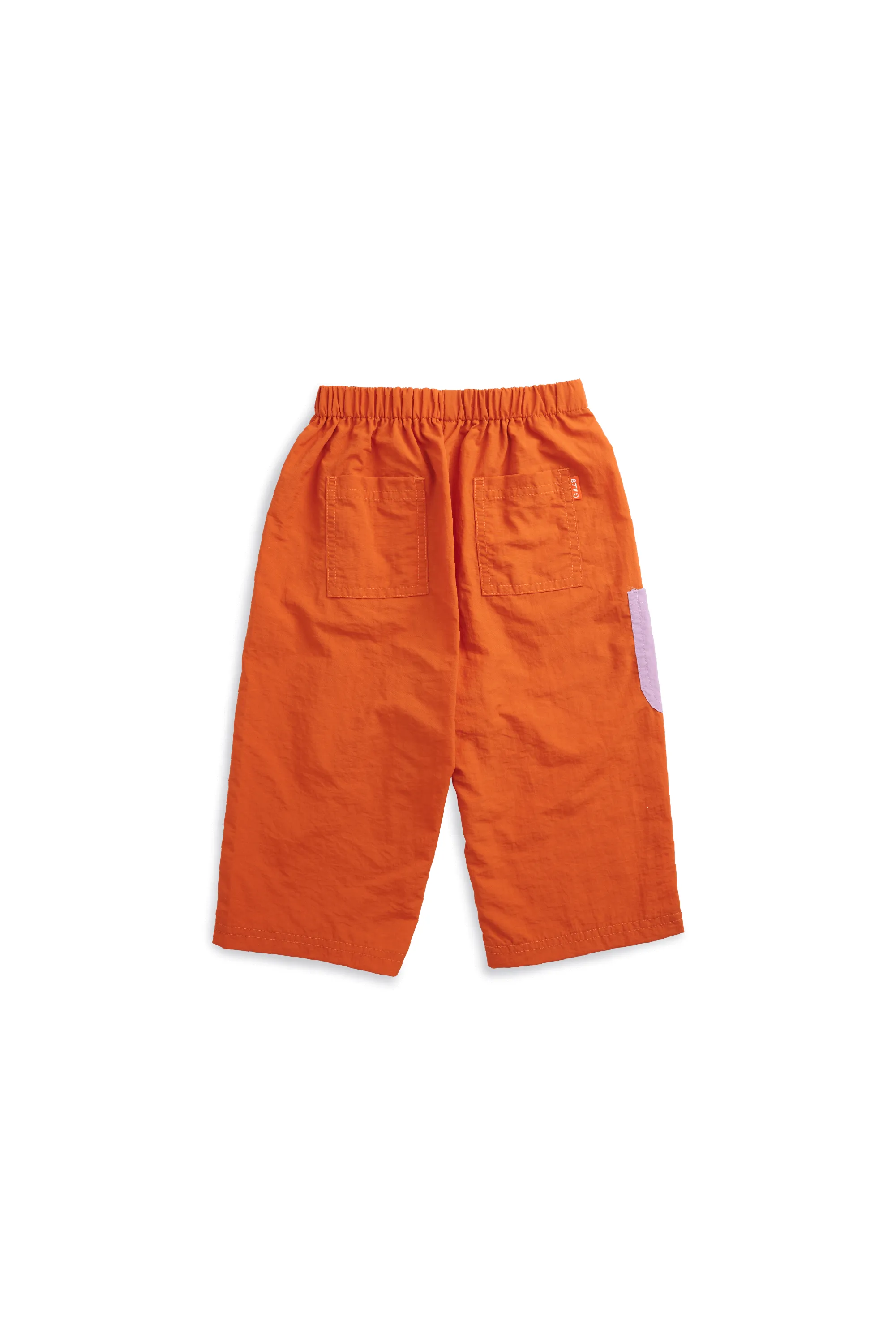 Kids Contrast Pocket Nylon Trouser