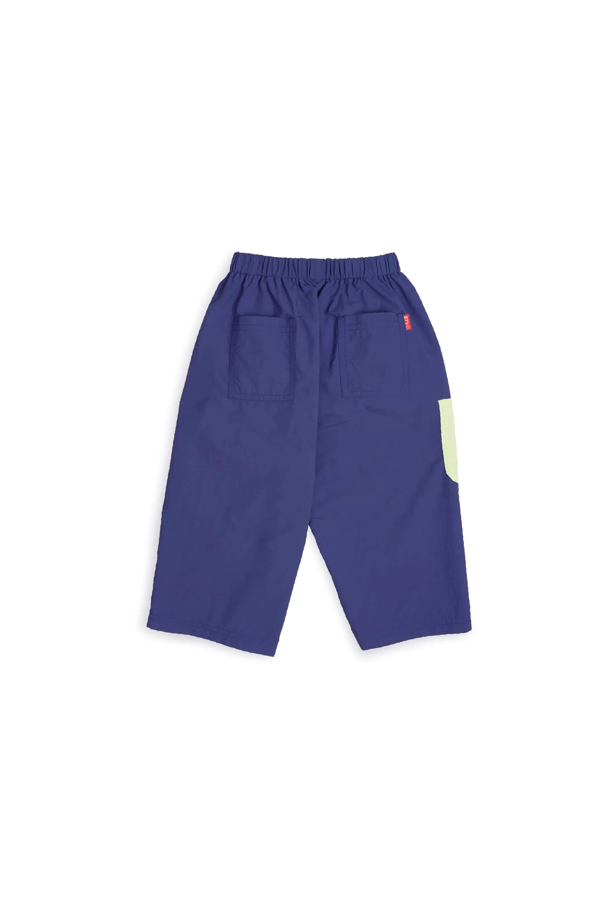 Kids Contrast Pocket Nylon Trouser