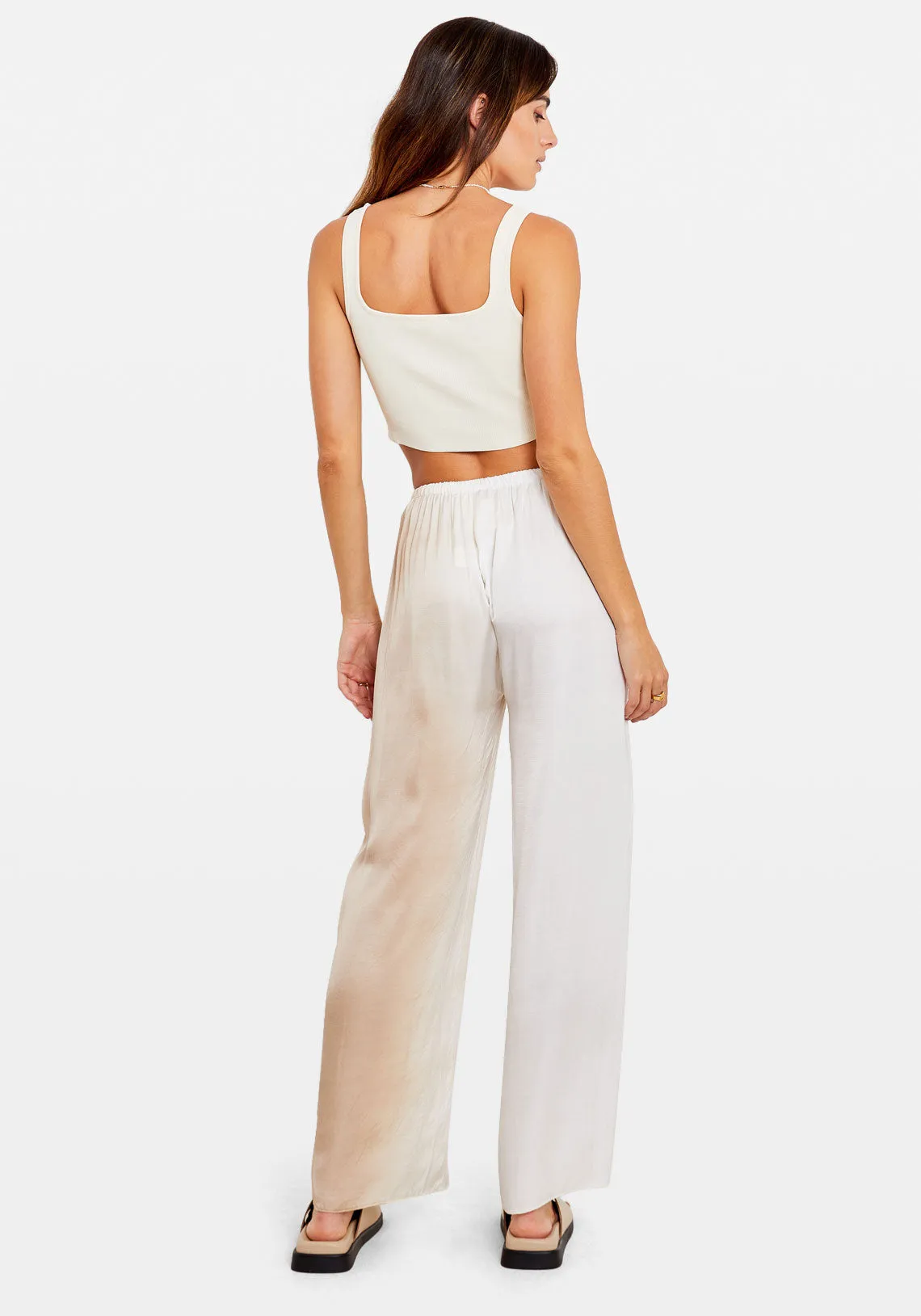 KIMBERLY PANT WHITE HUMUS