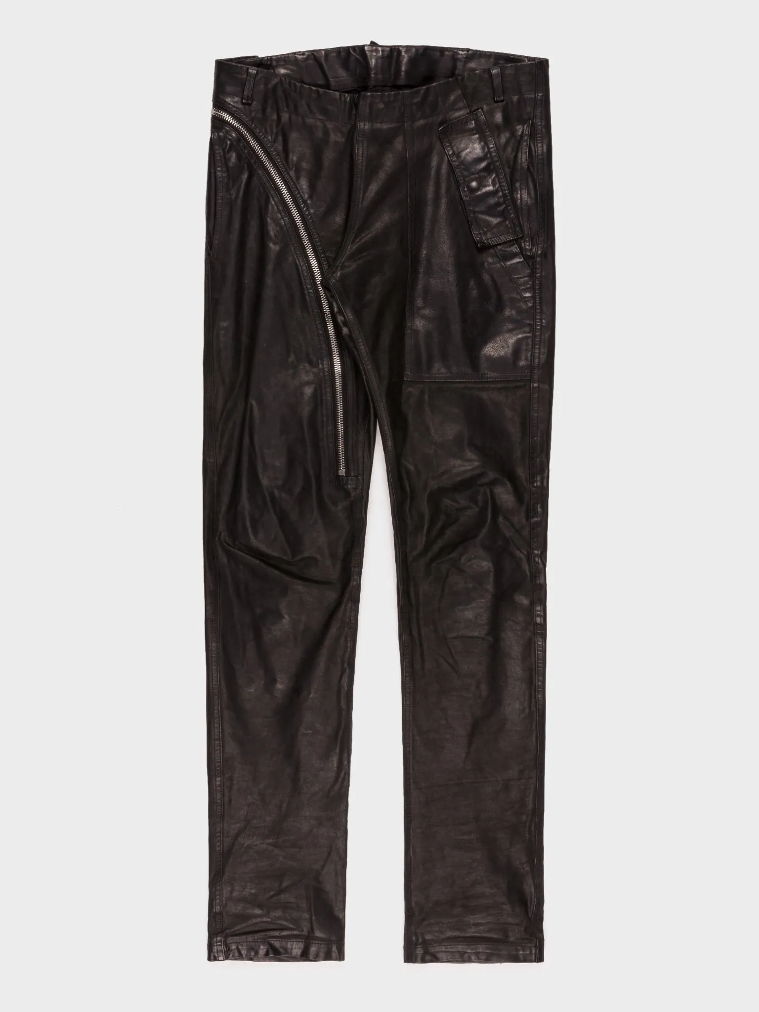 Leather Aircut Trousers