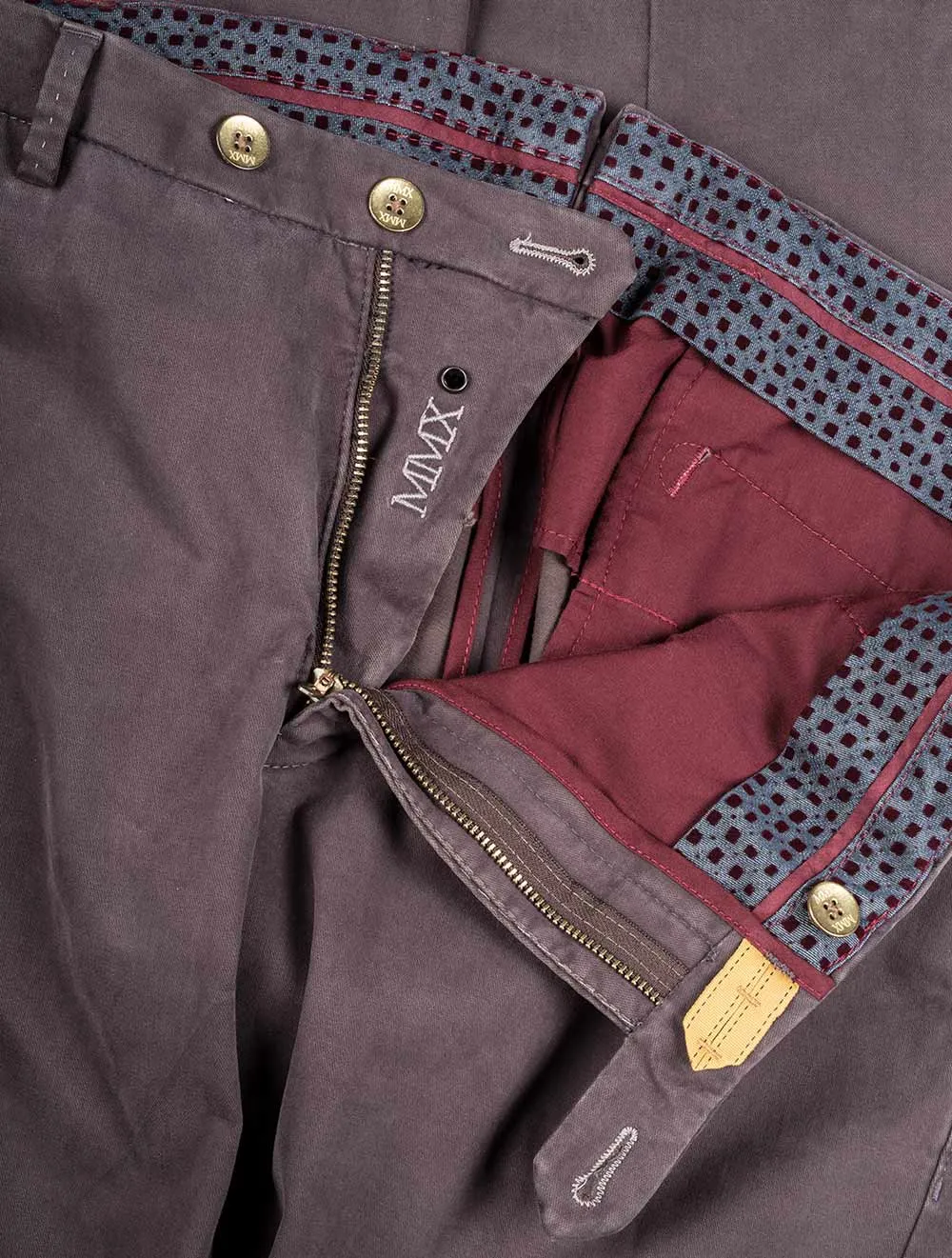 Lupus | Wine Cotton Trousers Sand