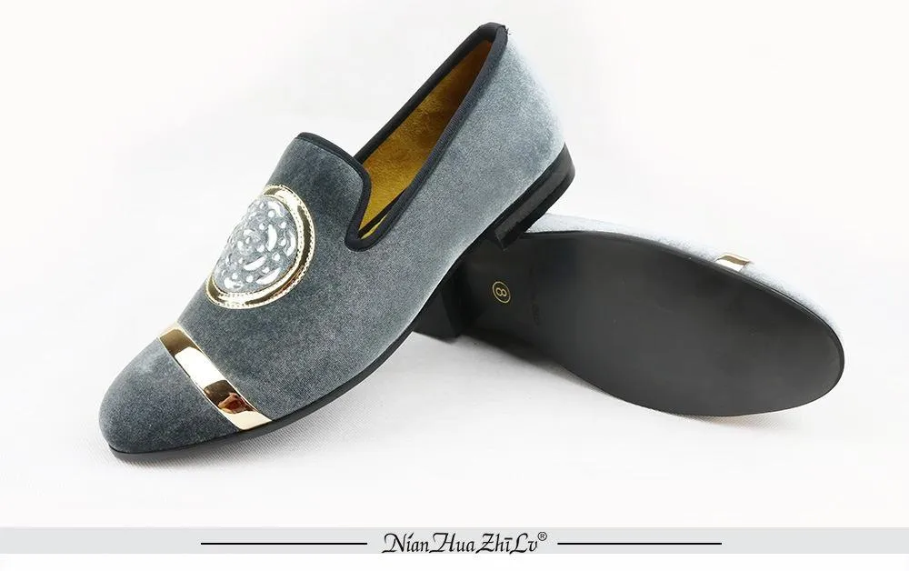 Luxury Handcrafted Velvet Dress Shoes