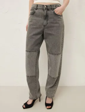 MARELLA Grey Patch Jeans