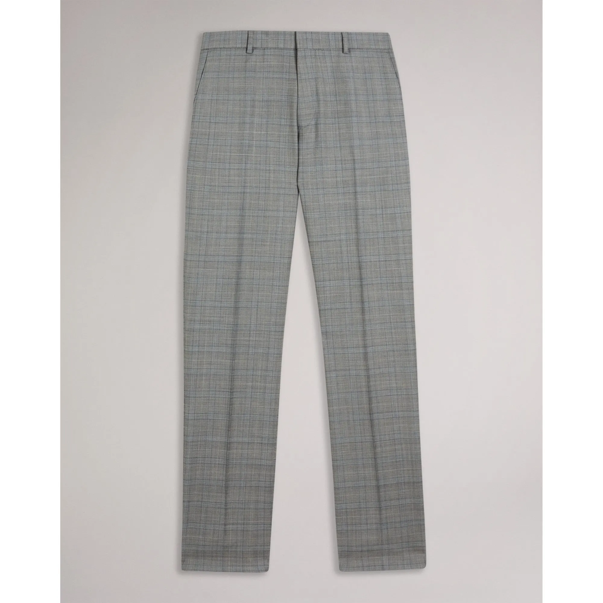 Men Mps-Elgolts-Grey Pow Check Trouser - Grey