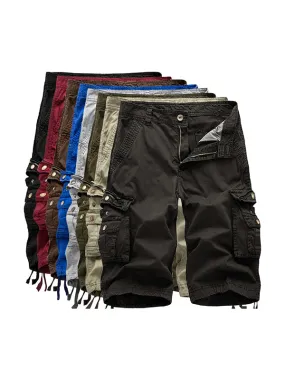 Men's Multi-Pocket Trousers Cargo Shorts