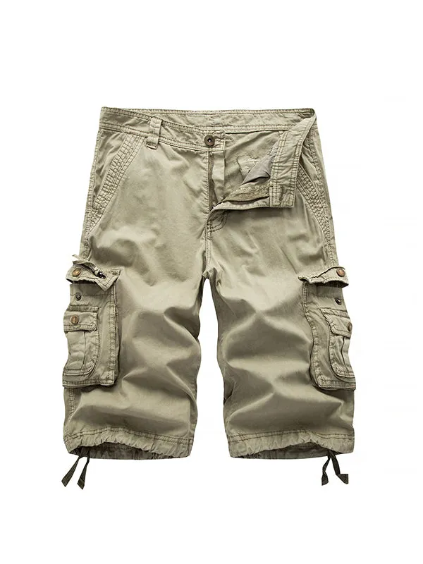 Men's Multi-Pocket Trousers Cargo Shorts