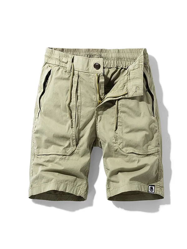 Men'S Thin Multi-Pocket Trousers Cargo Shorts