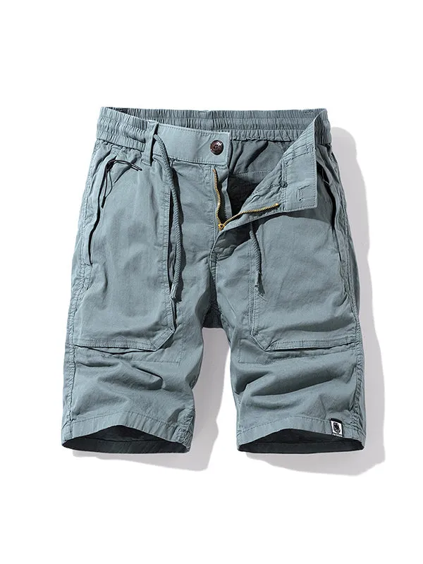 Men'S Thin Multi-Pocket Trousers Cargo Shorts