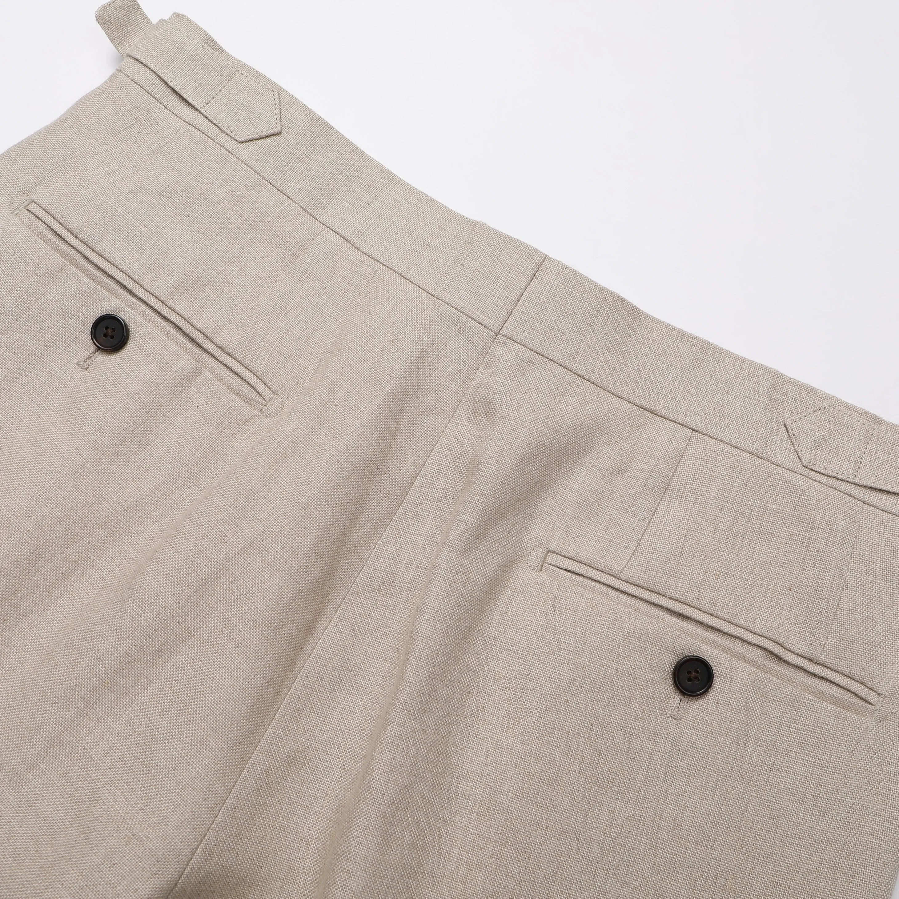 MILLTOWN IRISH LINEN TROUSERS - BAIRD McNUTT