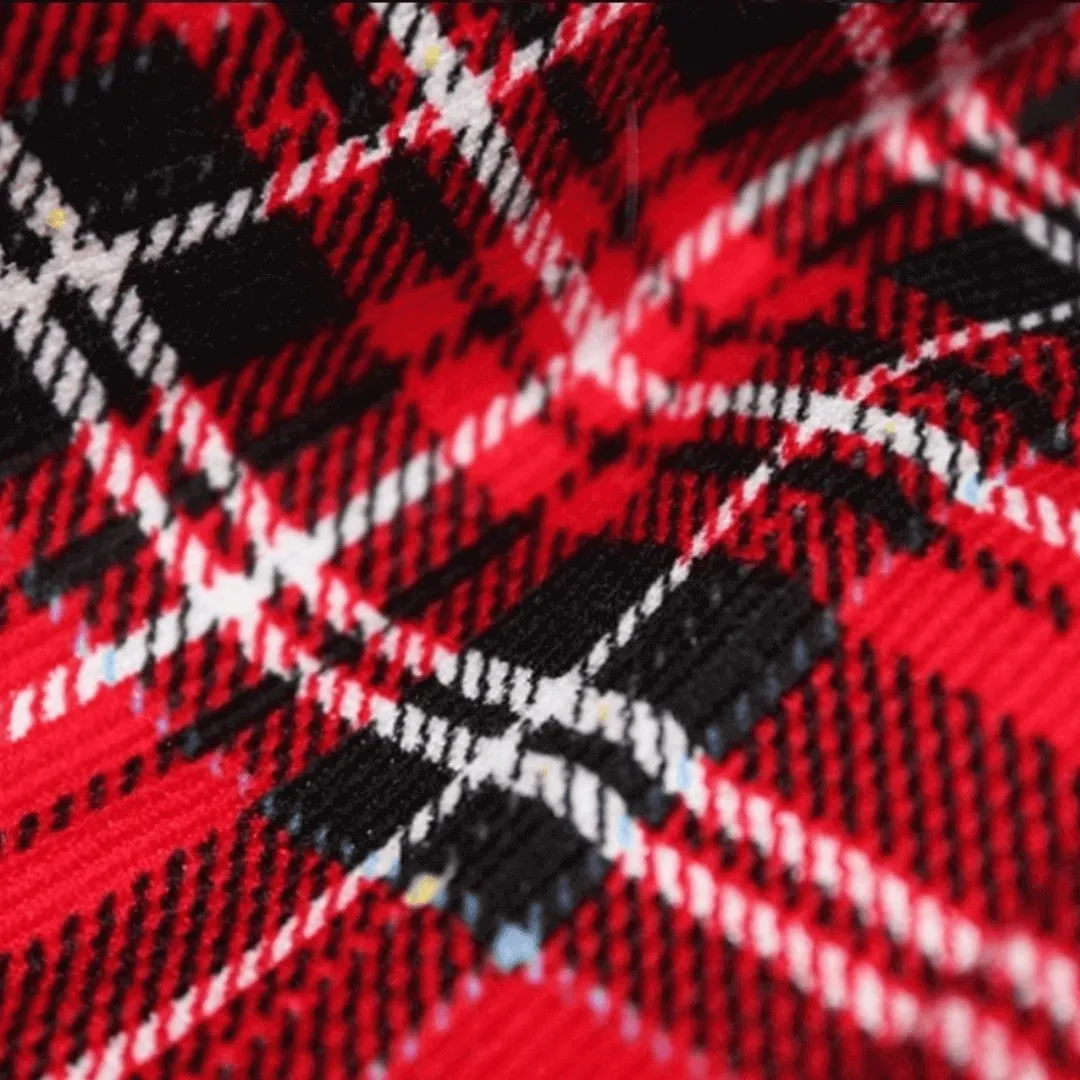 Needlecord Cargo Pants - Punk tartan