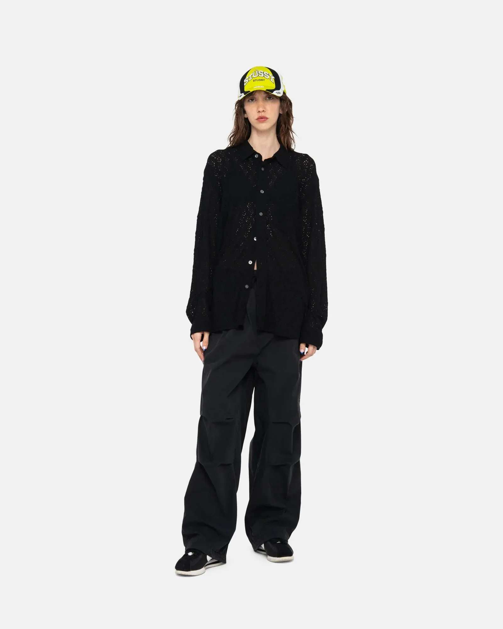 NYCO OVER TROUSERS / STUSSY / BLACK