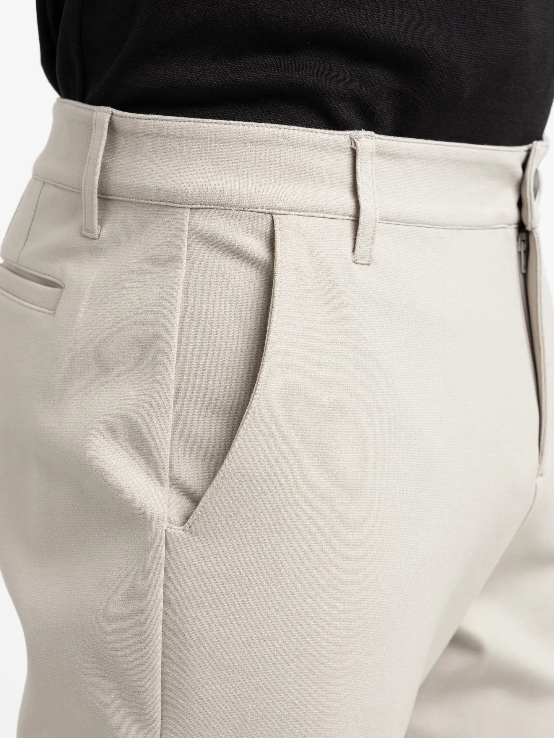 Oyster White Stafford Trousers