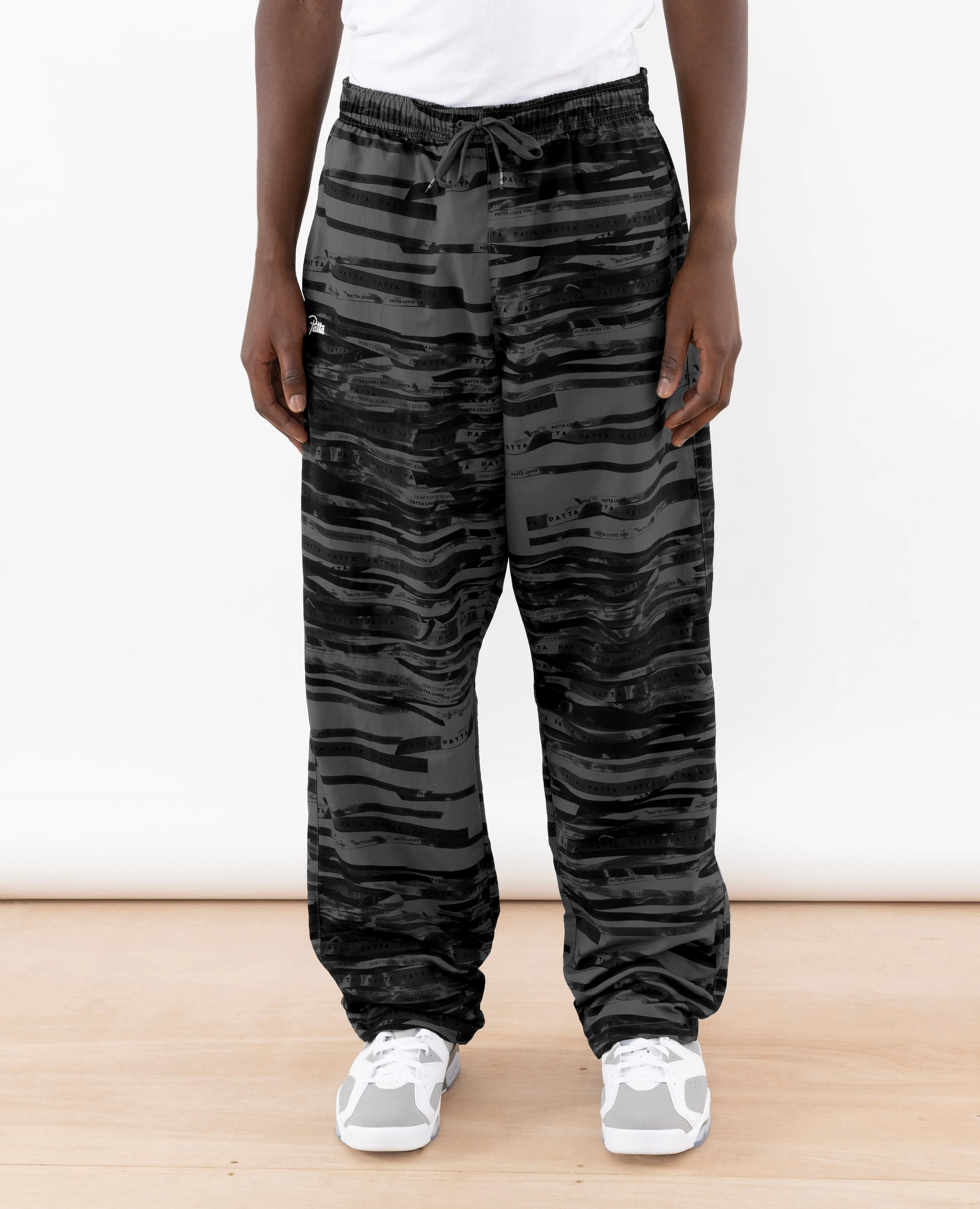 Patta Ribbons Nylon M2 Track Pants (Multi)