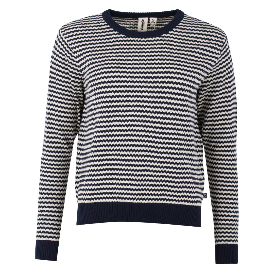 Pearl Knit Sweater - Navy/Chalk - WAS $129.95