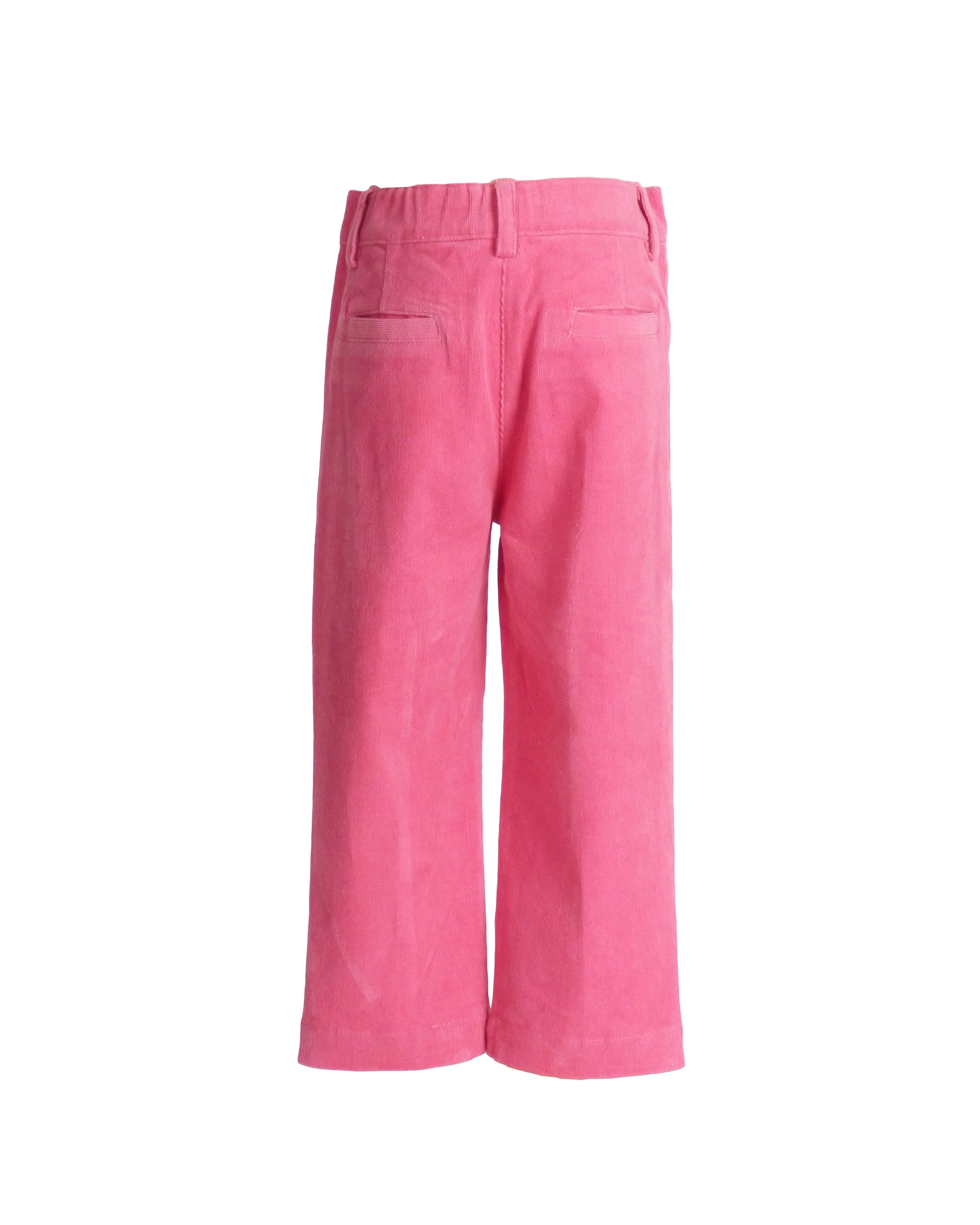 Poppy Pants in Pink Stretch Corduroy