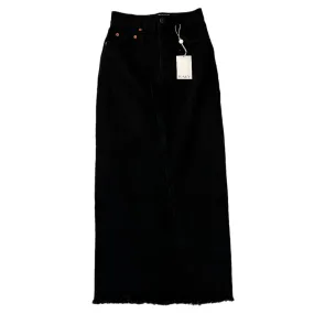 Raey Brand New Black Twisted Seam Denim Skirt XXS