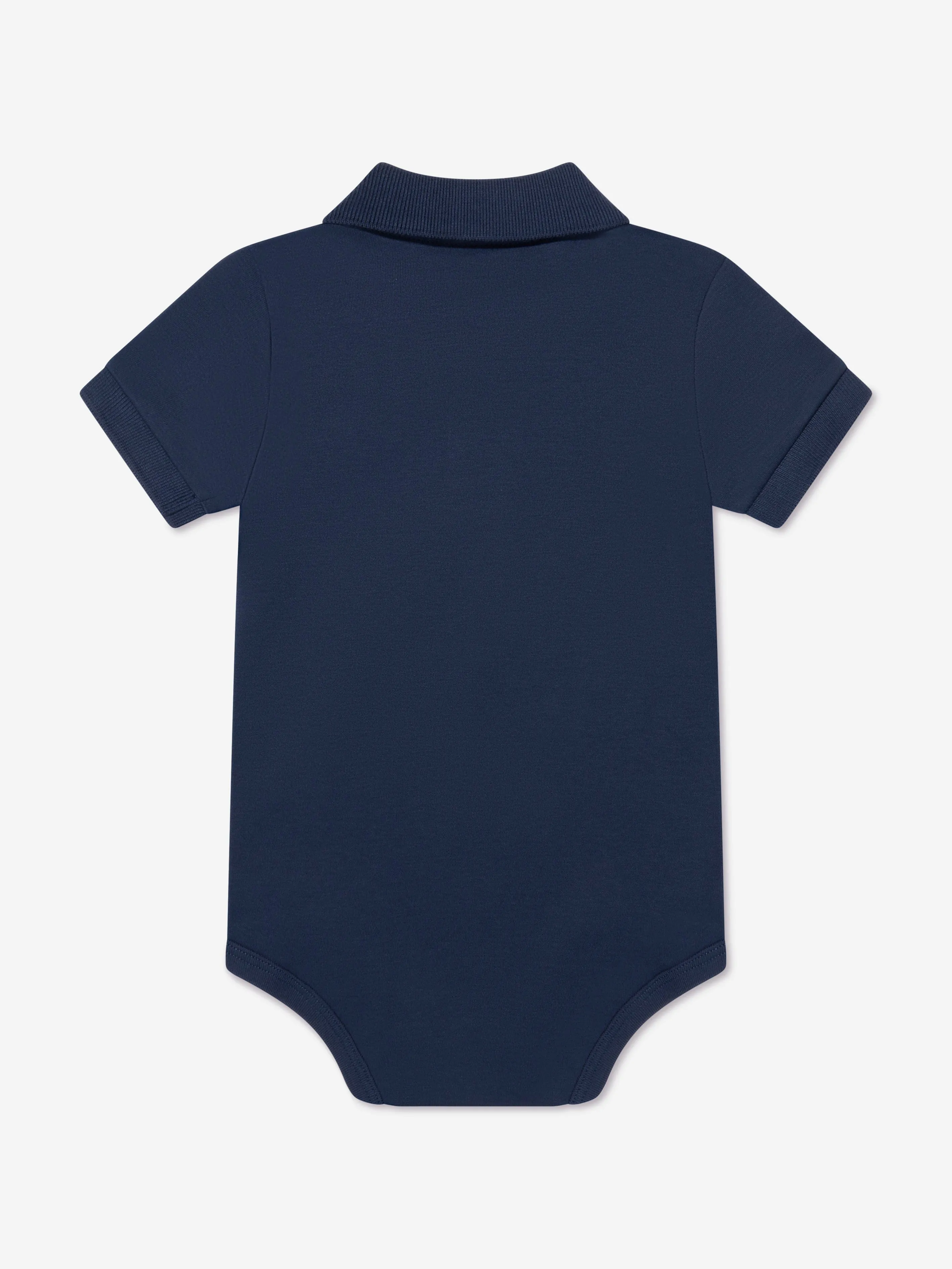 Ralph Lauren Baby Boys Logo Bodysuit in Navy