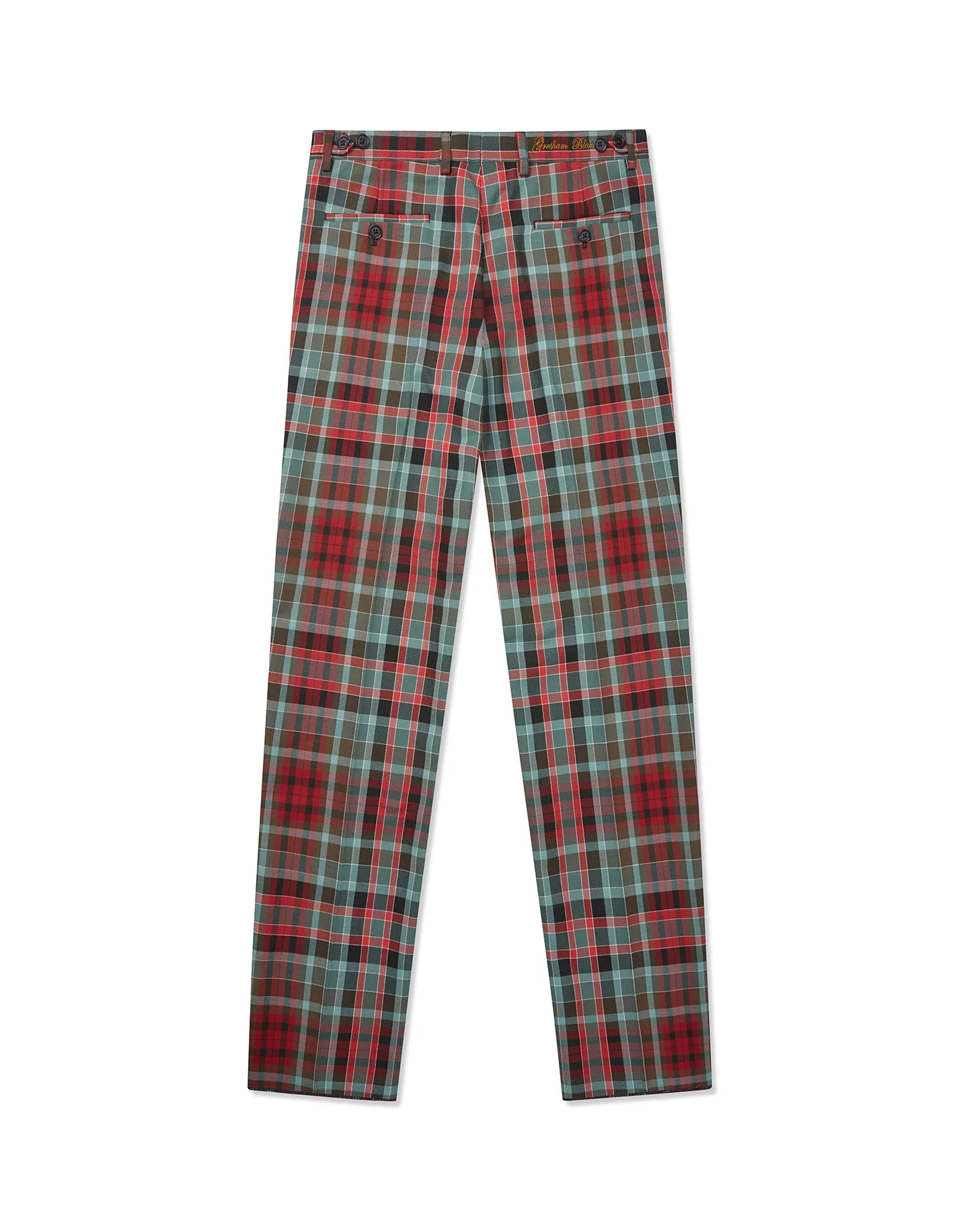 Red & Green Gordon Tartan Trouser