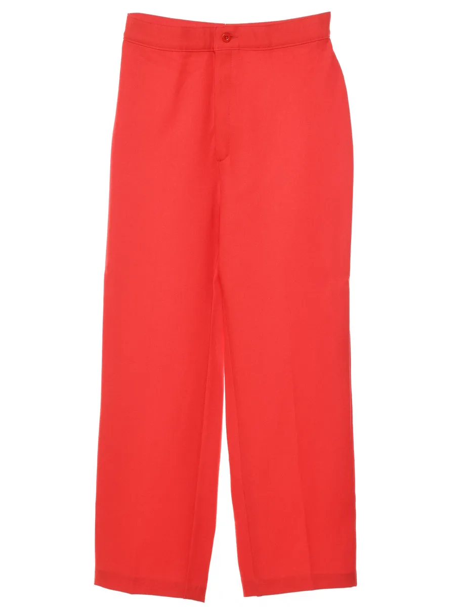 Red JC Penny Trousers - W28 L27