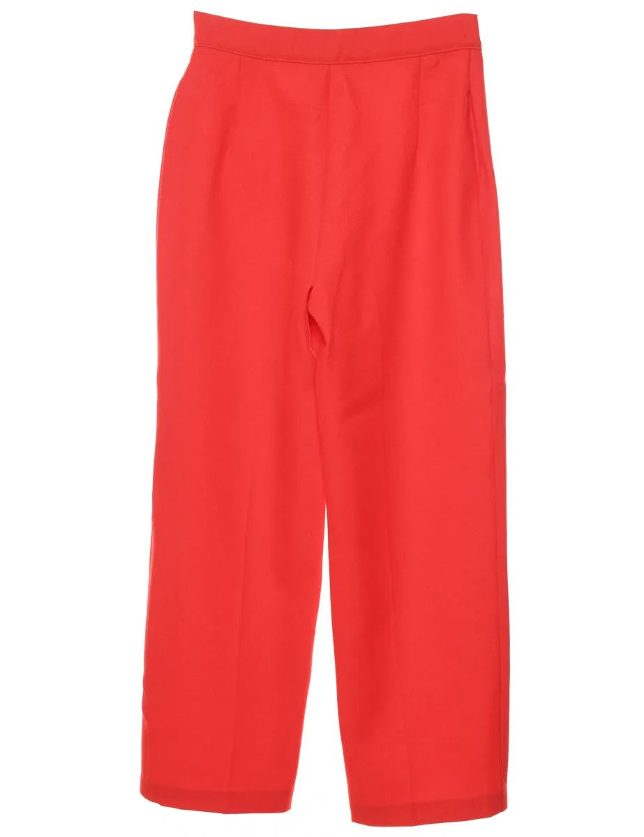 Red JC Penny Trousers - W28 L27