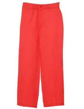 Red JC Penny Trousers - W28 L27