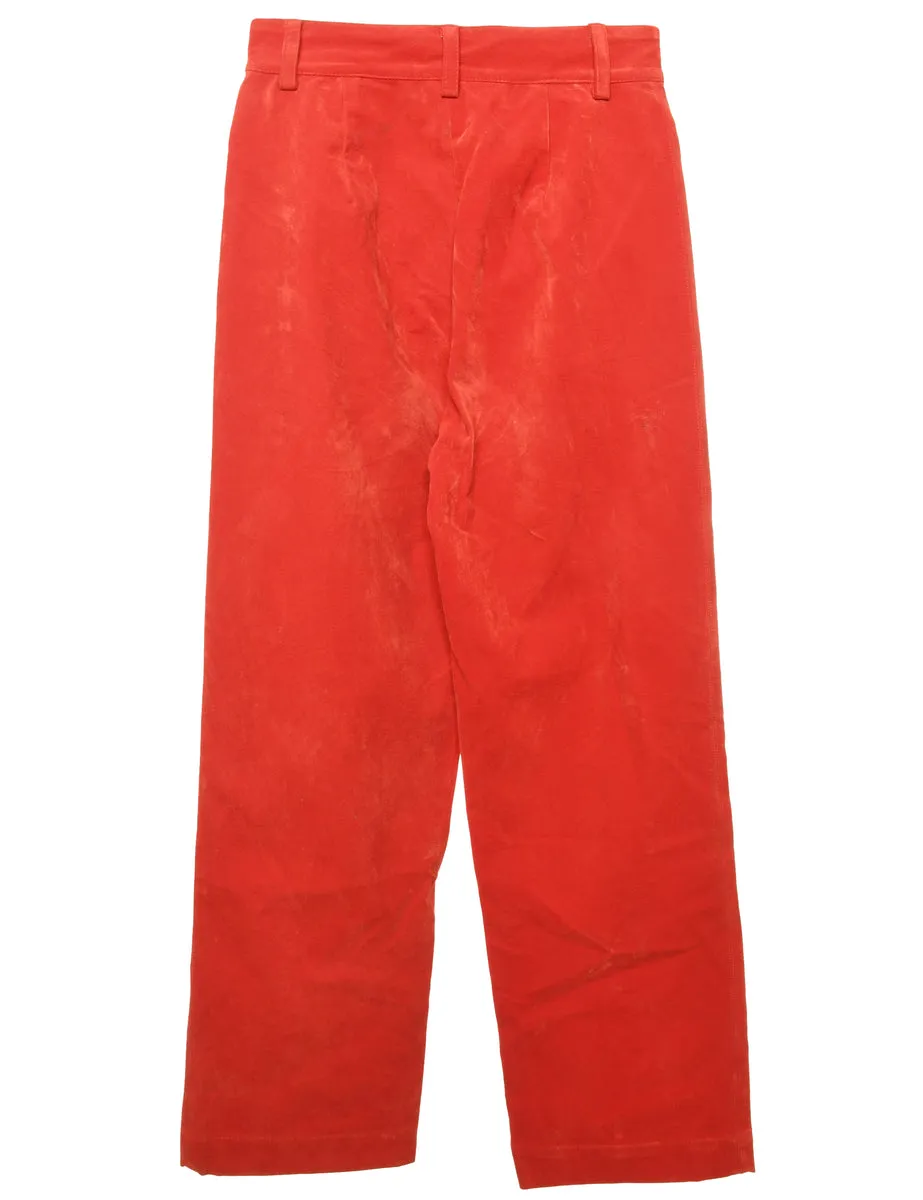 Red Trousers - W26 L28