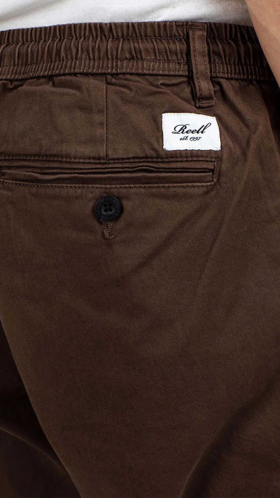 Reflex loose chino - Dark Brown