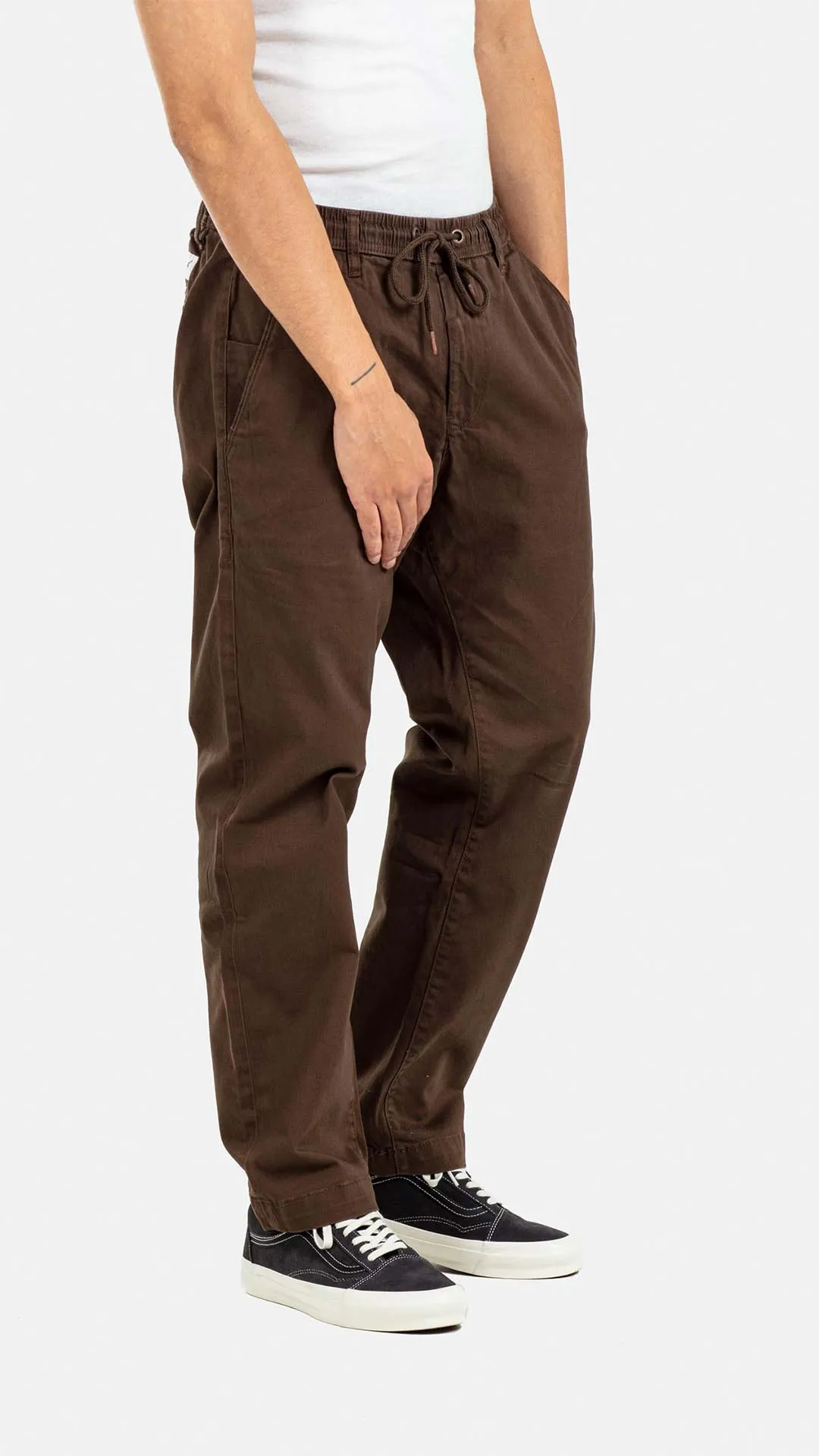 Reflex loose chino - Dark Brown