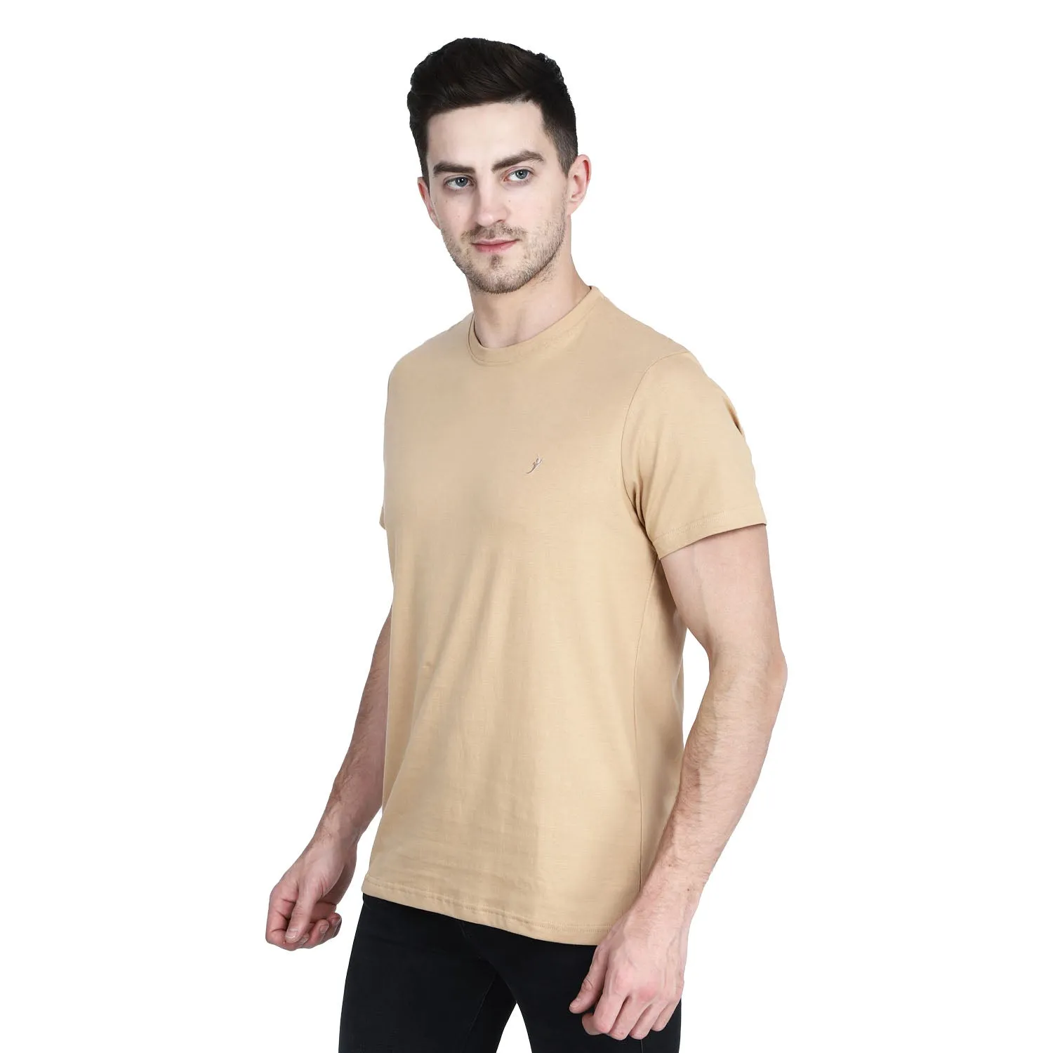 Round Neck Sports Regular Fit 100% Pure Cotton TShirt for Men and Boys