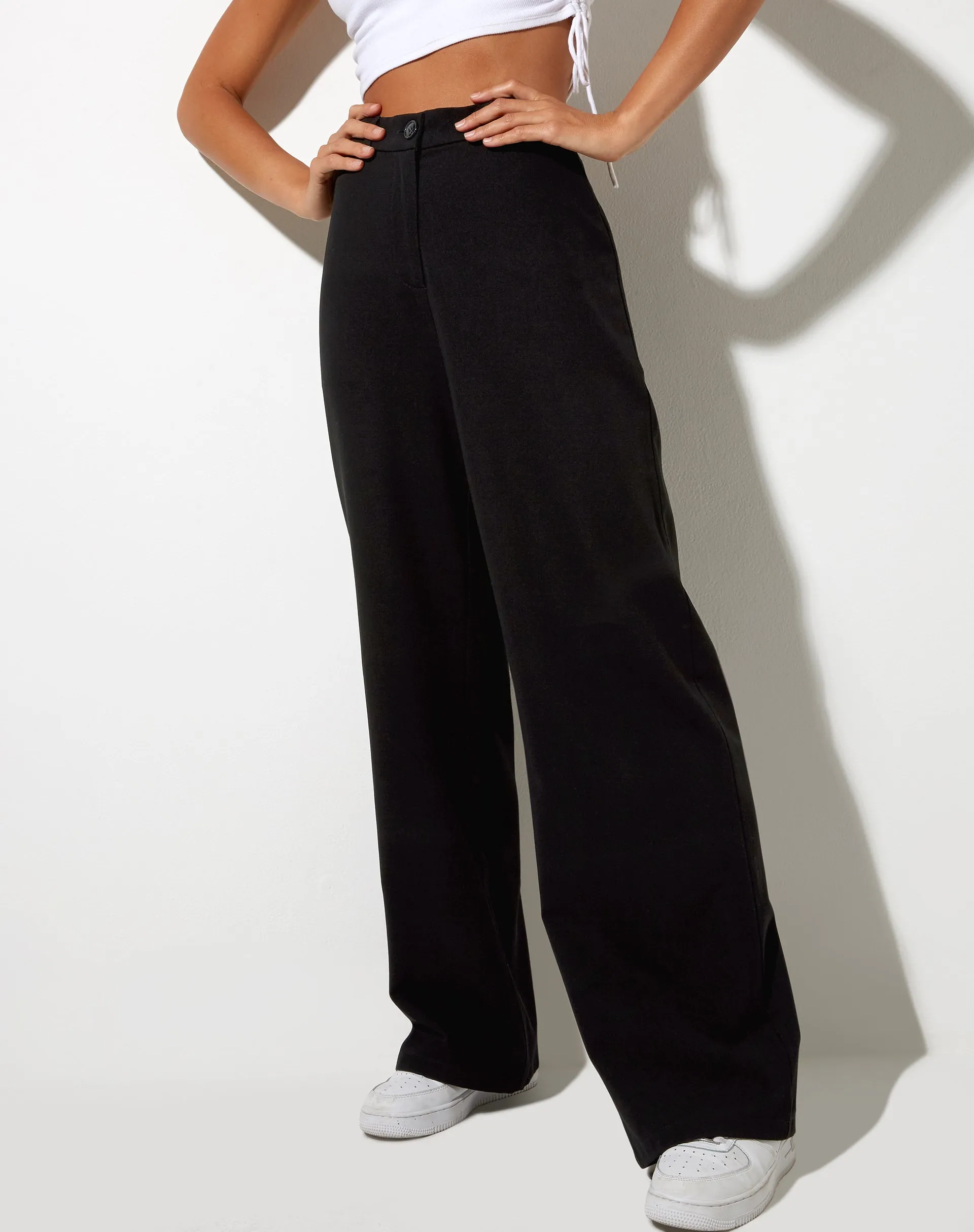 Sakila Trouser in Tailoring Black