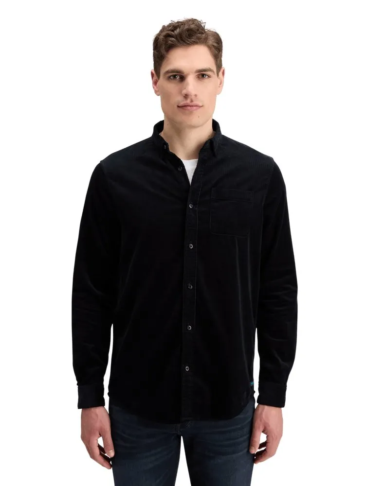 SCOTCH&SODA - Regular-Fit Solid Corduroy Shirt