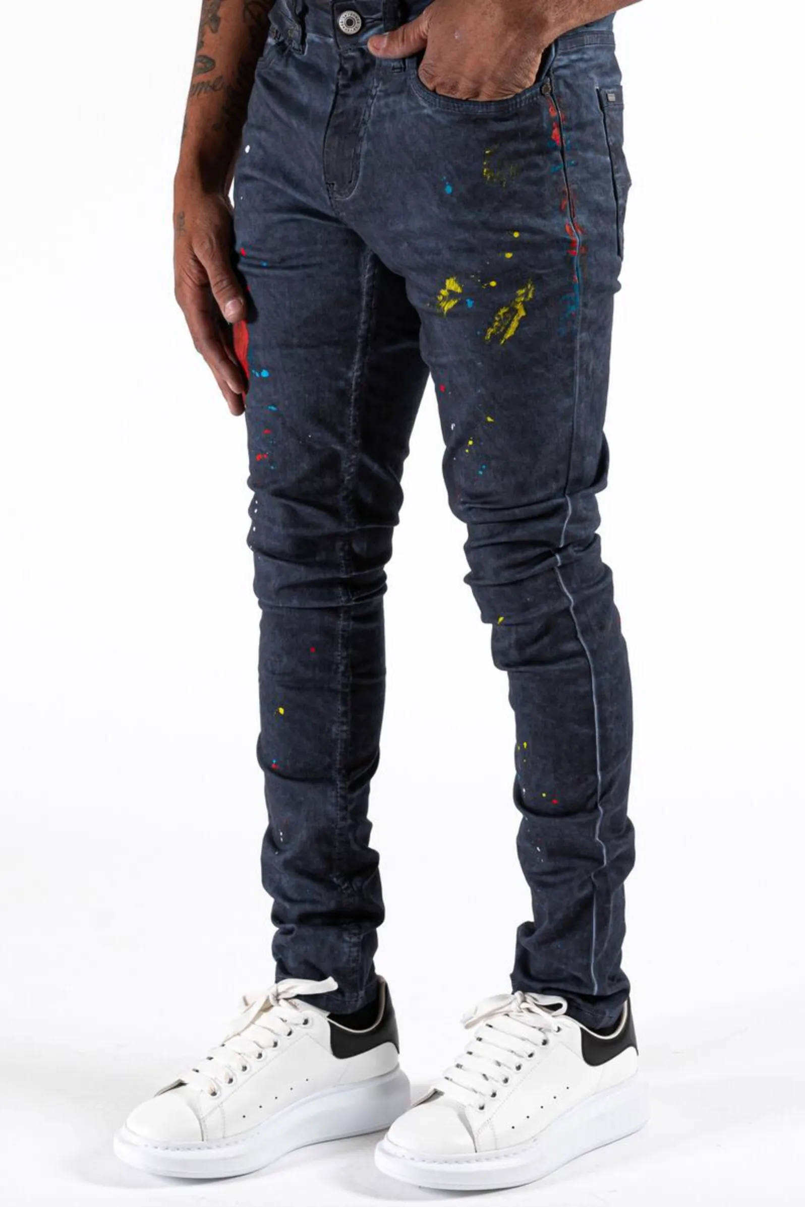 Serenede Ether Nodes Jeans