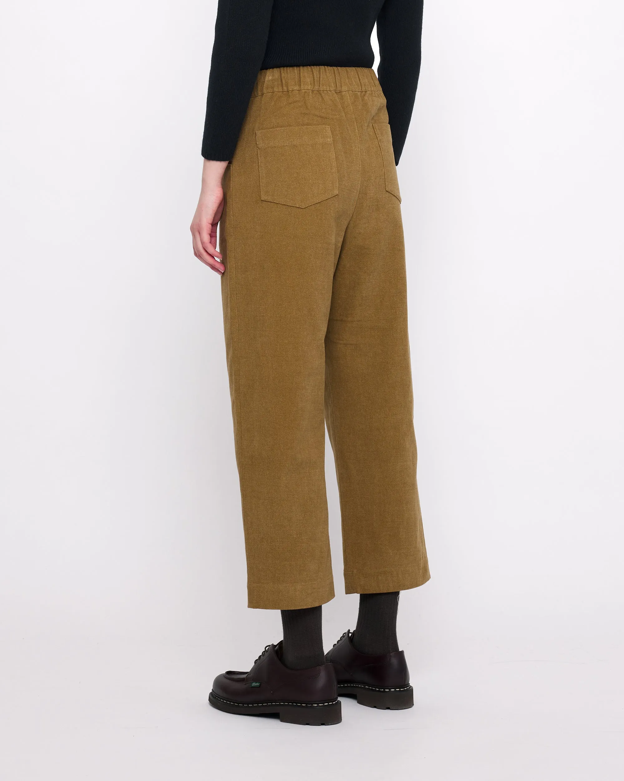 Signature Curve Legged Trouser - Heavy Canvas Edition - Kelp Brown