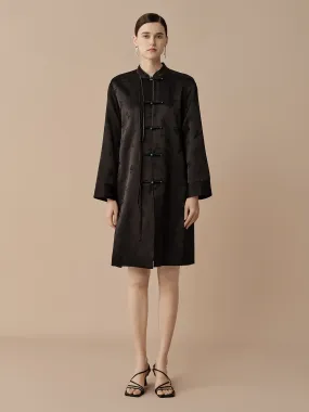 SILKINC Evening Sky Trench Coat