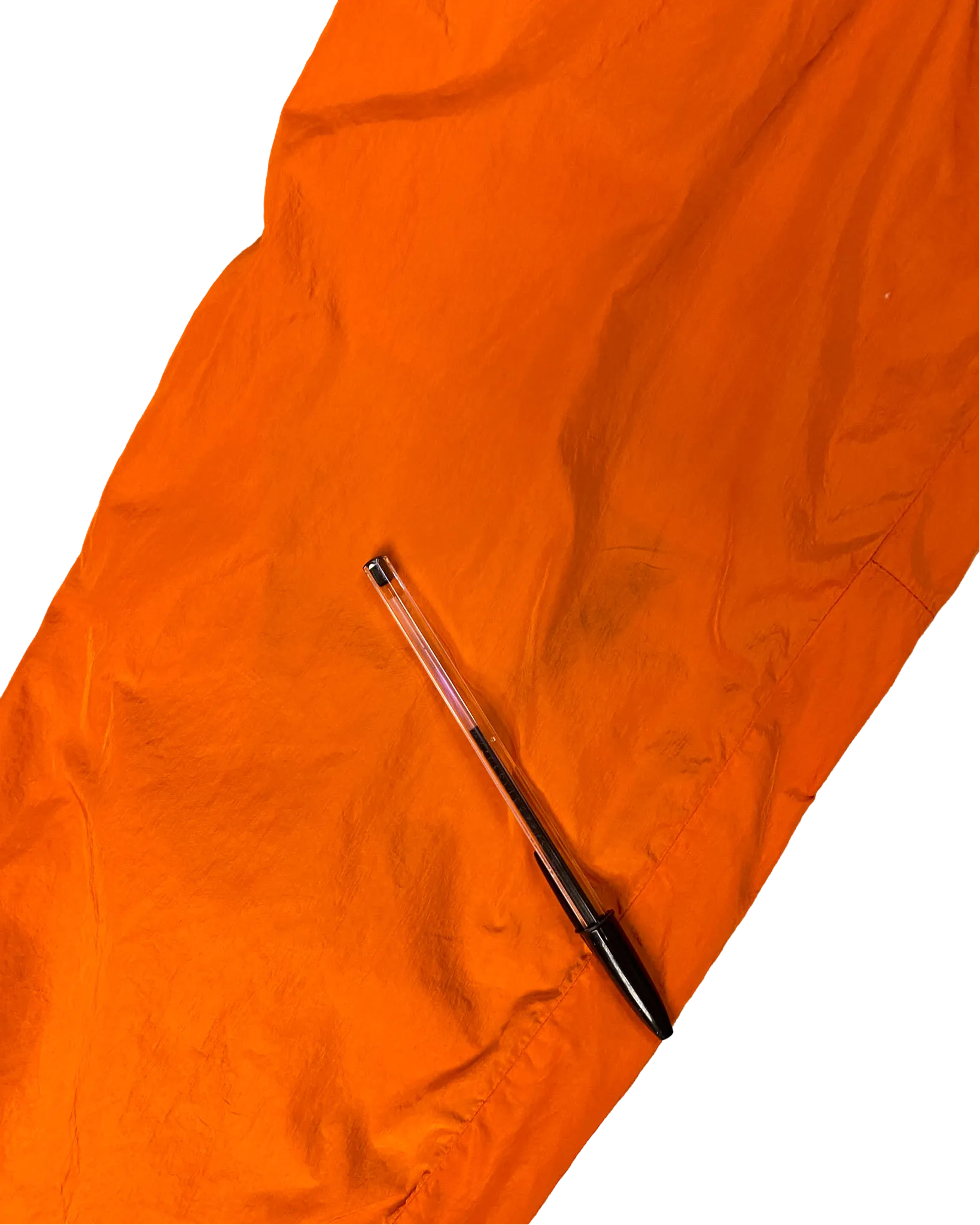 Size L - CP Company Nylon Chrome Cargo Trousers Orange