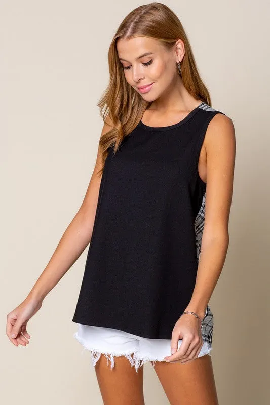 Sleeveless Knit Top