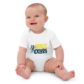 Space Explorer - Organic cotton baby bodysuit