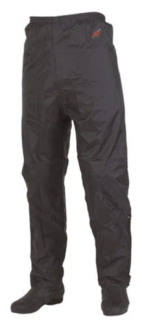 Spada 911 Nylon Motorcycle Waterproof Over Trousers - Black