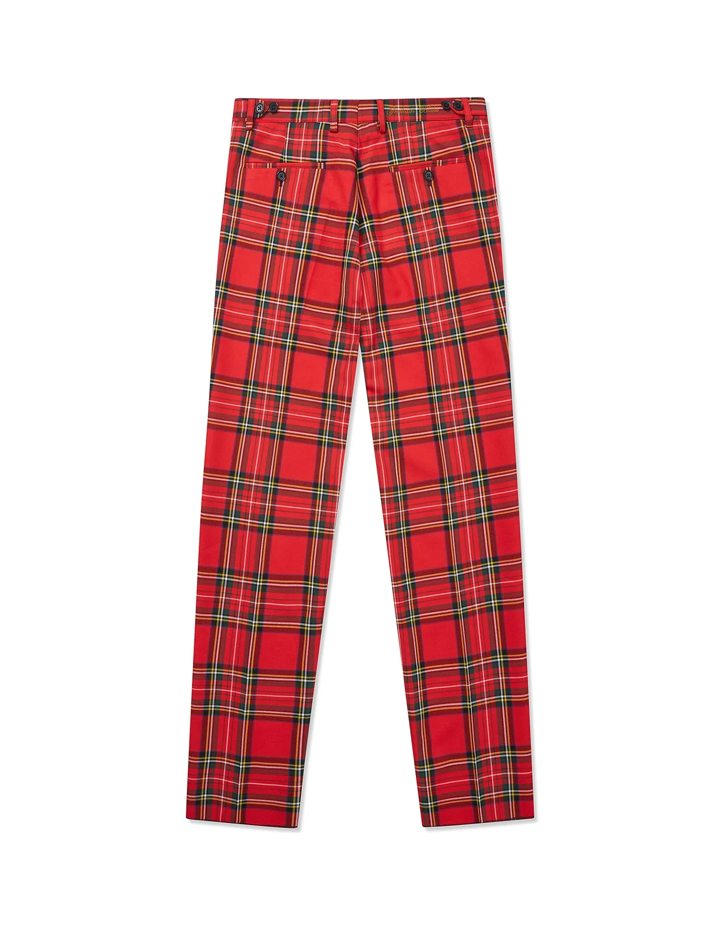 Stewart Royal Red Tartan Trouser