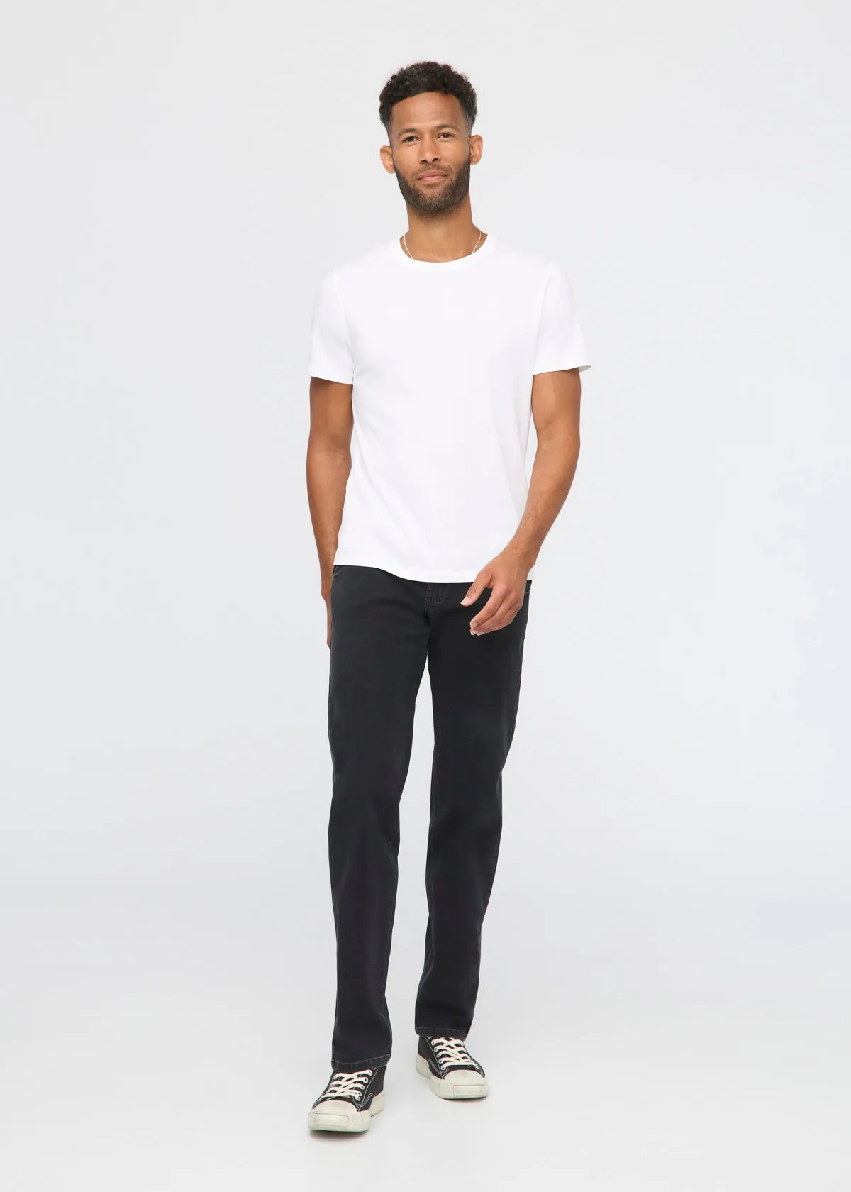 Stretch Canvas Relaxed Straight Chino