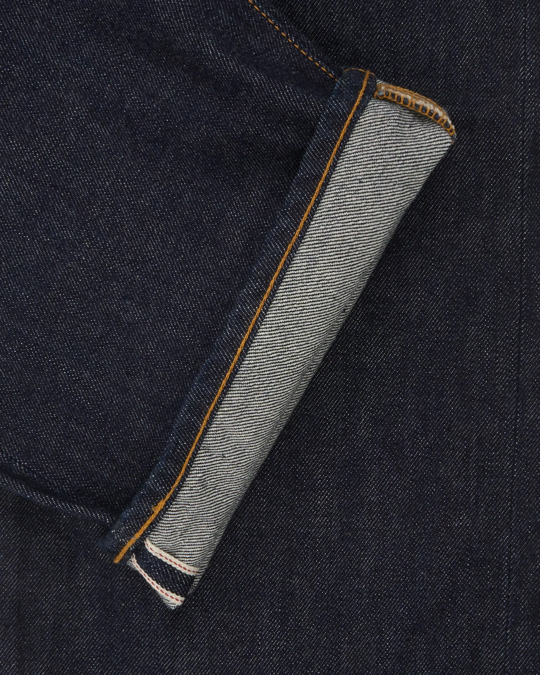 Studio D'Artisan D1891 Regular Straight Selvedge Jeans - Indigo Onewash