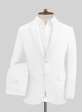 Stylbiella Natural White Linen Suit