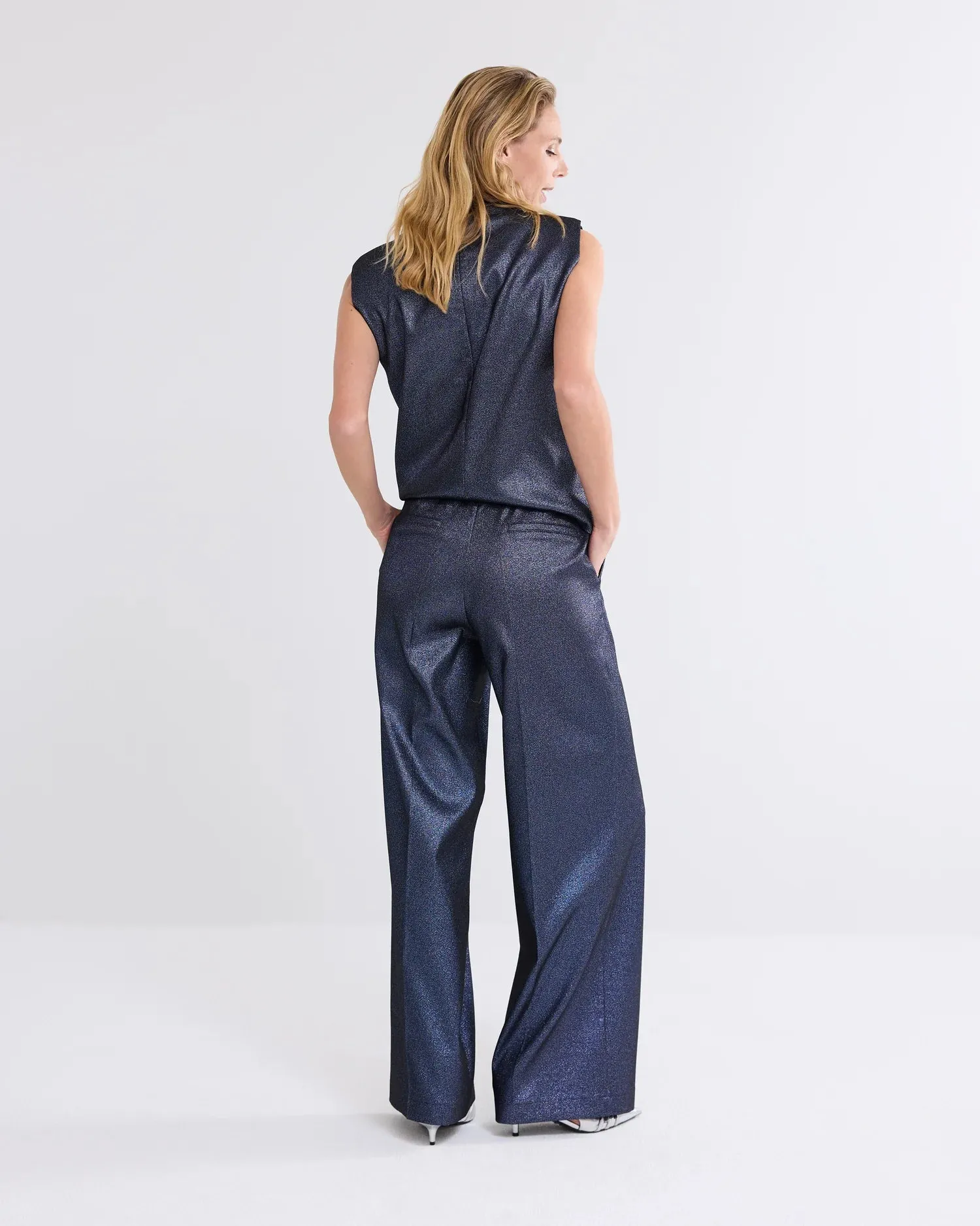 SUMMUM Glitter Trousers