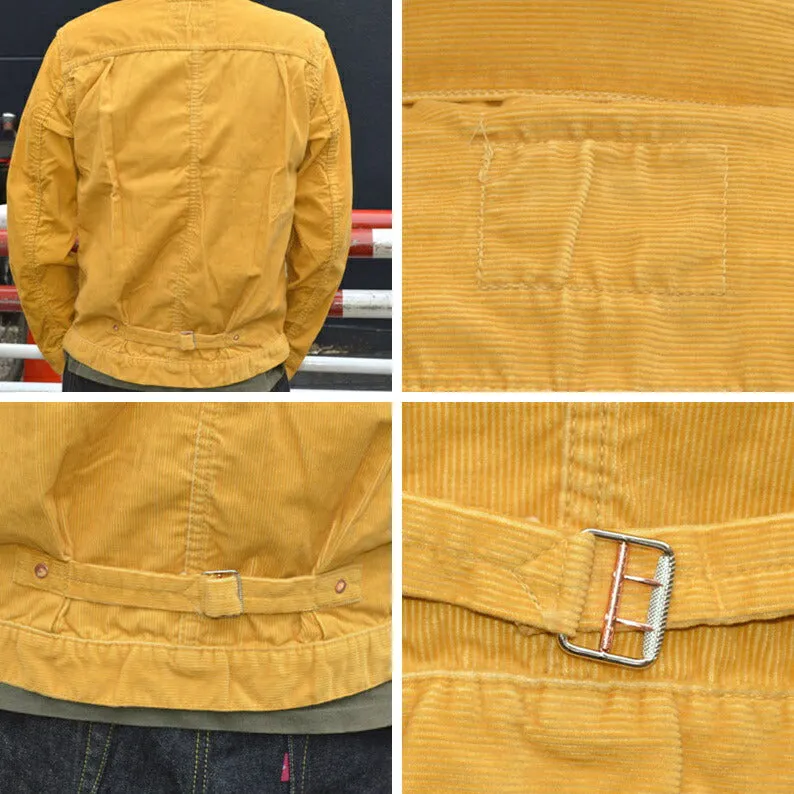 TCB jeans "S40's Golden Cord Jacket" 40's Golden Corduroy Jacket